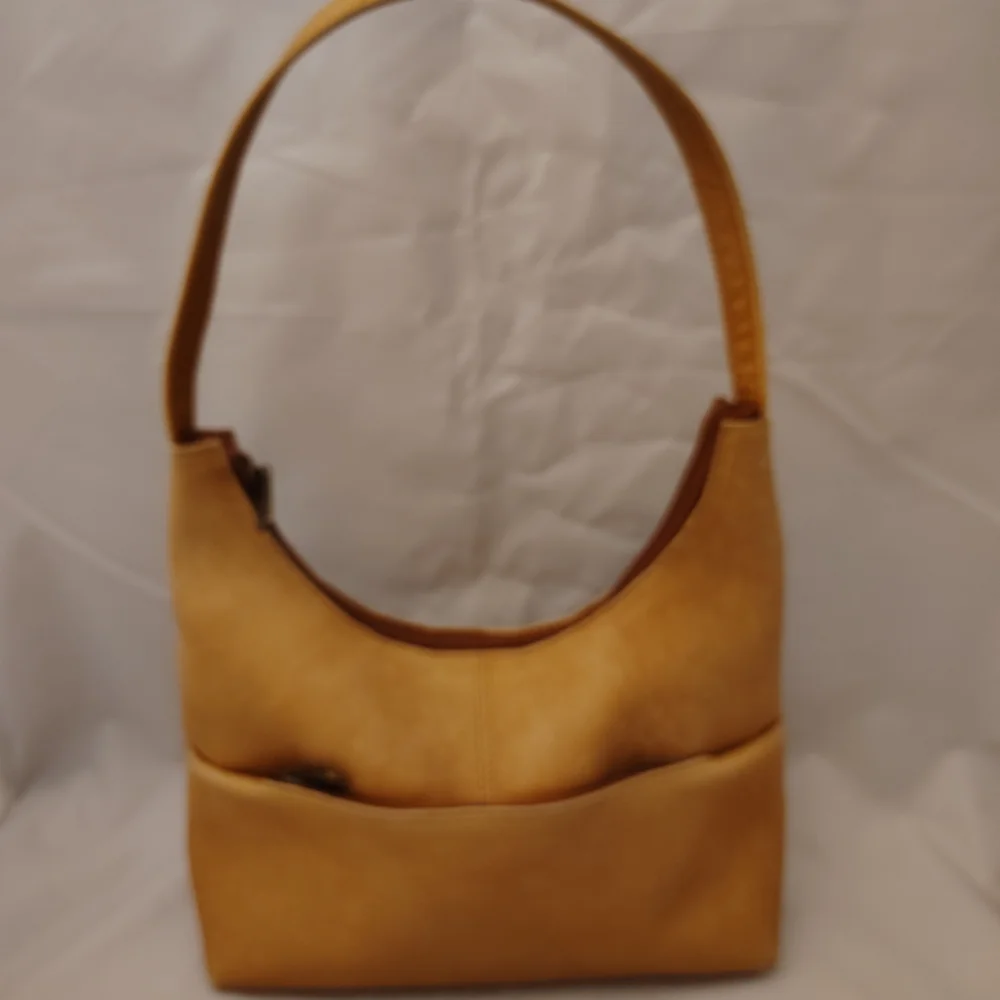 Vintage Le Donne Women's Brown Leather Purse